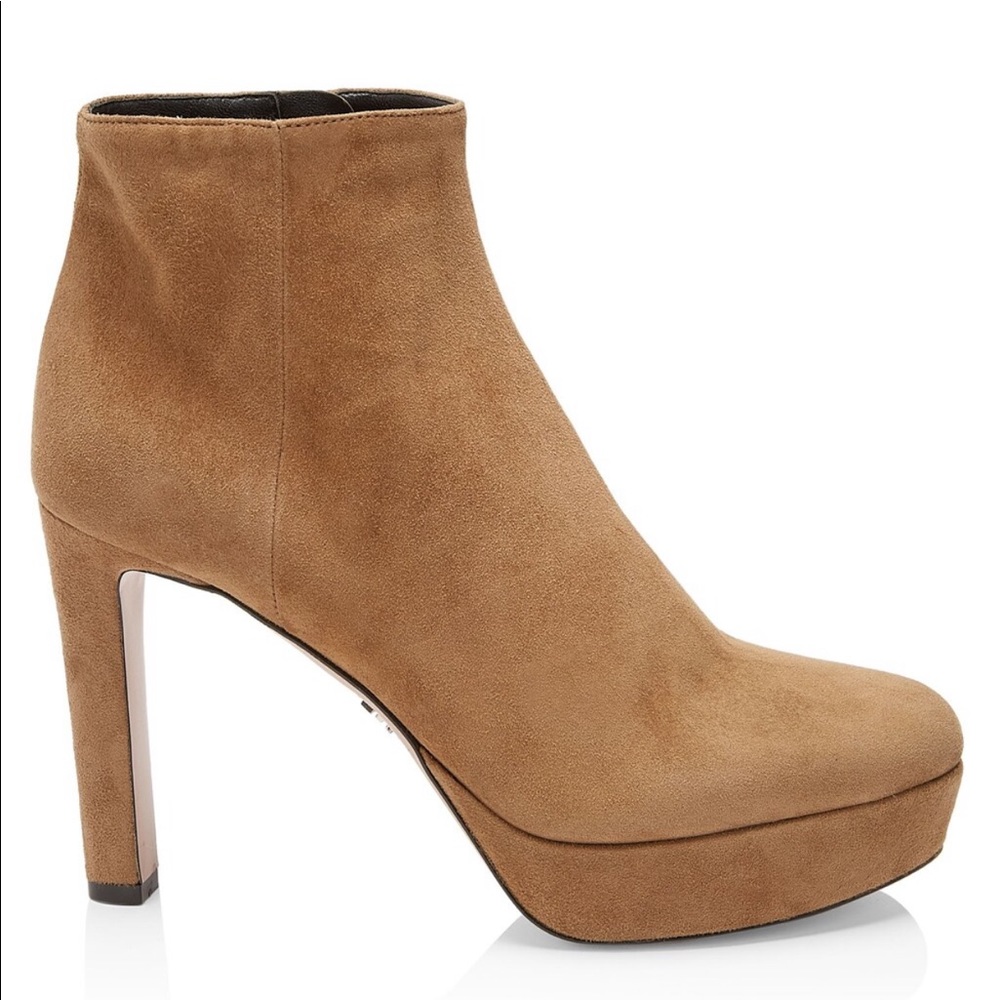 Prada platform suede bootie. - Picture 13 of 16